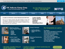 Tablet Screenshot of eicind.com